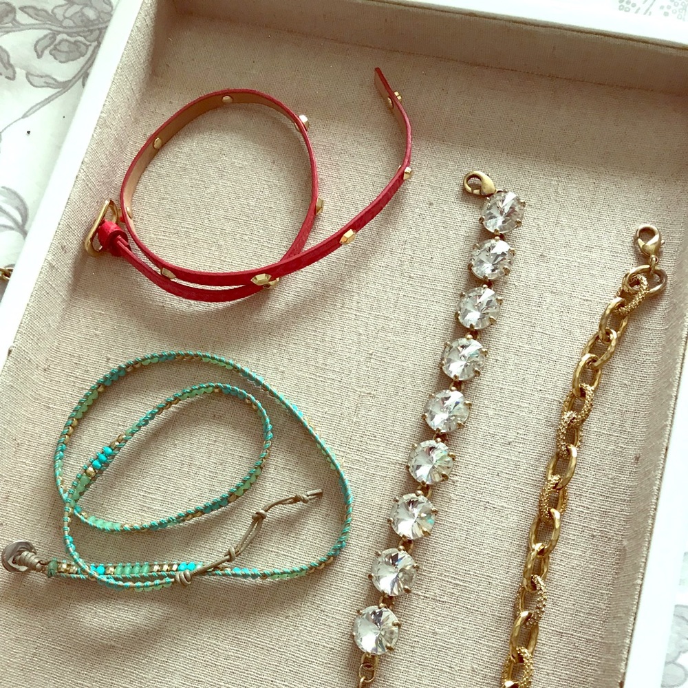 Stella & Dot various bracelets